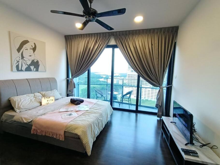 C0704 Almas Suite Seaview & Netflix Stay Nusajaya  Kültér fotó